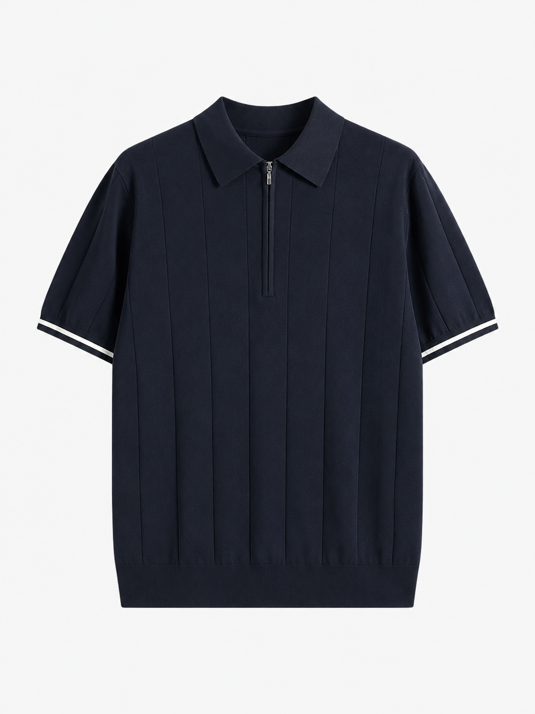 Luxury Contrast Polo Shirt