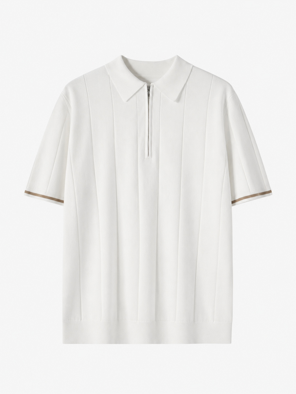 Luxury Contrast Polo Shirt