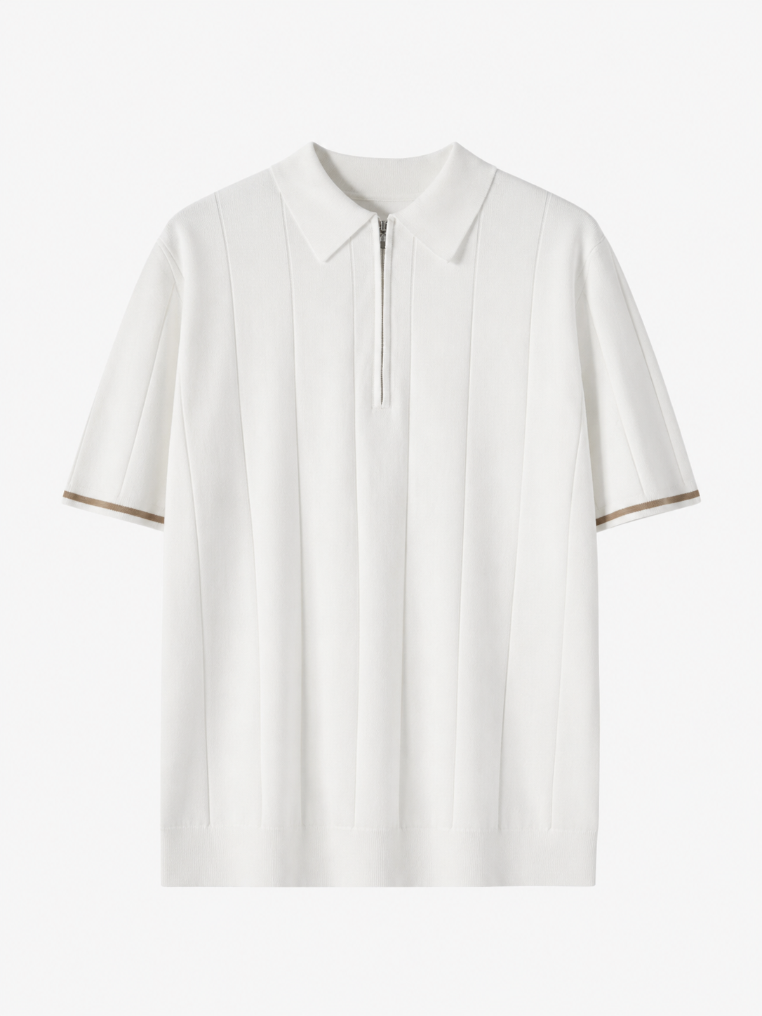 Luxury Contrast Polo Shirt